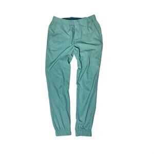 Backcountry Women’s Jogger Pants Small Green Elastic Waist Outdoor Athleisure